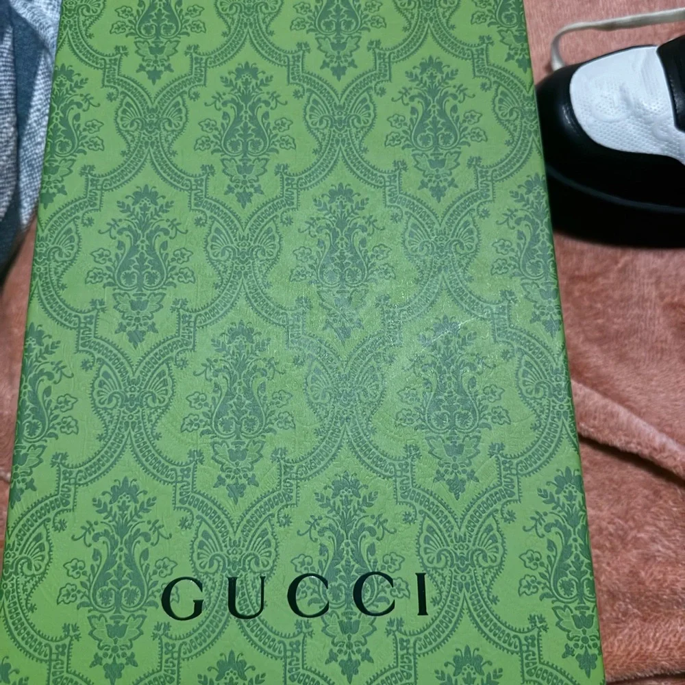 Gucci Men's Shoes - Black and White - Picture 1 of 6